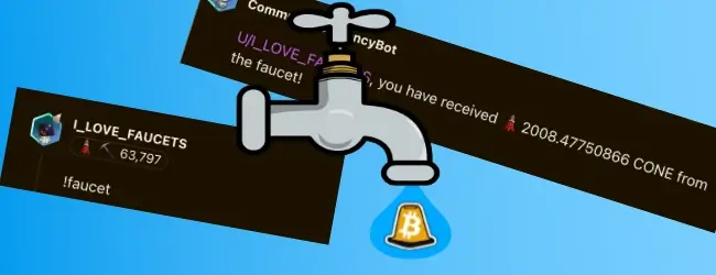 Community Currency Faucets